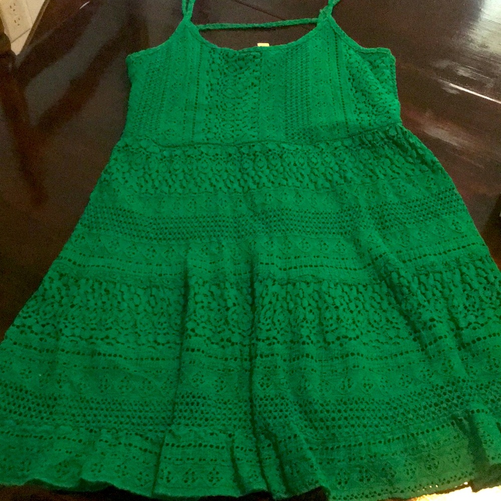 Miami Kelly Green sundress Small